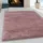 Ayyildiz Fluffy 3500 Hochflorteppich 80 x 150 cm rosa