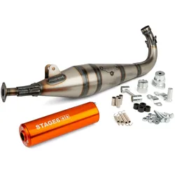 Auspuff Stage6 StreetRace Peugeot 103 SP Orange