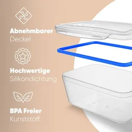 classbach Frischhaltedose transparent 6 x 1 l