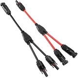 Solarkabel Y-Verteiler,olarkabel 6mm2 Y Verteiler,Solarpanel-Kabel PV Paralleladapter,Solarpanel Y Stecker 1Y2,Multi-Contact 4 Y-Stecker Solarpanel,Solarpanel Kabel MMF+FFM,Y Typ Solaranschlüsse