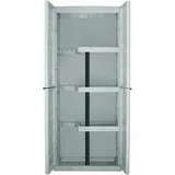Art Plast Kunststoffschrank Gartenschrank Schrank hoch Außenbereich SP Li
