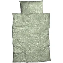 Traumschlaf Luana Satin Grün 155 x 220 cm + 80 x 80 cm