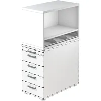 Hammerbacher Otto Office Line I Standcontainer 80 x 42,8 x 53 cm weiß