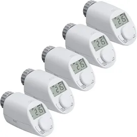 eqiva Heizkörperthermostat Model N 5er Set mit Boost-Funktion