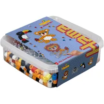 Hama Maxi-Perlen Box Wilde Tiere 600 Stück
