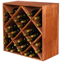 Proregal VINCELLAR MOD Weinregal 60 x 60 x 30 cm Braun