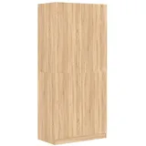 vidaXL Kleiderschrank Sonoma-Eiche 90x52x200 cm Holzwerkstoff