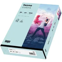 Inapa tecno colors A4 80 g/m2 500 Blatt hellblau