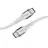 Intenso USB-Kabel USB 2.0 USB-C USB-C® Stecker 1.50 m Weiß