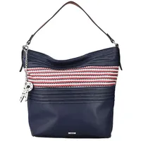 Rieker Damen Schultertasche Tasche H1067, Farbe:Blau - Blau