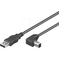 EFB ICOC-U-AB-20-ANG USB2.0 Anschlusskabel Stecker Typ-A - Stecker Typ-B