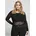 Suit Flock Lace Big Körper Black 5XL