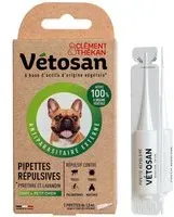 Clement Thekan Anti-Puces Anti-Tiques Chiot Petit Chien 2 Pipettes Pipette(S) Unidose(S) 3 ml