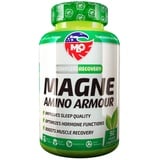 MLO Magne Amino Armour Magnesium Hoch Dosiert in Kapseln, 365-Tage-Ausgleichen von Magnesium-Defiziten, Hoher Gehalt an Magnesium Zink Vitamin B6 und L-Theanin, 90 Kapseln 45 Port.