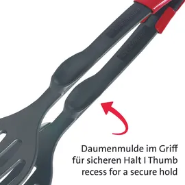 Westmark Duetto-Flonal Plus Doppel-Pfannenwender schwarz 28,9 cm