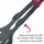 Westmark Duetto-Flonal Plus Doppel-Pfannenwender schwarz 28,9 cm