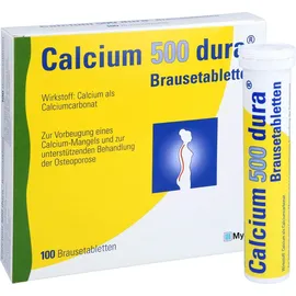 MYLAN DURA GMBH Calcium 500 dura Brausetabletten 100 St.