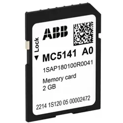 ABB MC5141:AC500, Speicherkarte 2 GB für hohe Anforderungen und XC Applikationen 1SAP180100R0041