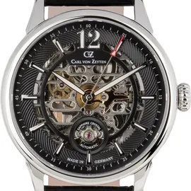 Carl von Zeyten Schramberg Leder 43 mm CVZ0080BKS