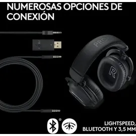 Logitech G Pro X 2 Lightspeed Gaming-headset Rosa