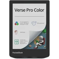 PocketBook Verse Pro Color 16 GB Black + Shell Cover Black