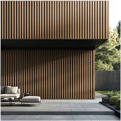 WPC Fassadenverkleidung DUVAR - Teak, 2m2