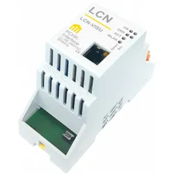 Netzwerk-Koppelmodul mit integrierter Visualisierung, LCN-VISU