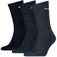 Puma kurze Unisex-Crew-Socken 3er-Pack