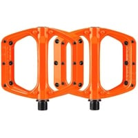 Spank Spoon DC Flache Pedale für Mountainbike/E-Bike/Cycle, Orange, 100x105mm