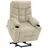 M MCombo Fernsehsessel MCombo Stoff 85 x 104 x 94 cm Beige elektrisch mit Aufstehhilfe