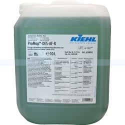 Kiehl ProMop DES-AF-K 10 L Desinfektionsmittel-Konzentrat Flüssig, aldehydfrei