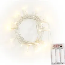 VBS Hobby Service LED-Lichterkette 34 m Transparent 30 LEDs Weiß