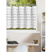 Homing Panneaux HOMING "Linea" Gr. 1, silber (silberfarben), B:140cm H:50cm, Polyester, Gardinen, Fertigschal