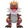 Jazwares Epische Battle Figur Monargoras 28 cm - Koralle/Weiß/Gelb