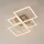 Briloner LED Deckenleuchte 75 cm aluminium-chrom