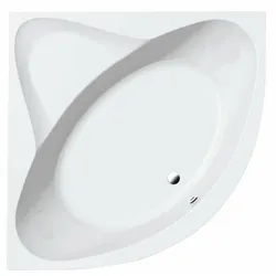 DYJE Eckwanne 150x150x42cm, ohne Füsse, weiss