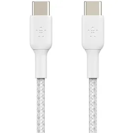 Belkin BOOST CHARGE geflocht.Kab USB-C/USB-C 15cm ws.CAB004BT0MWM