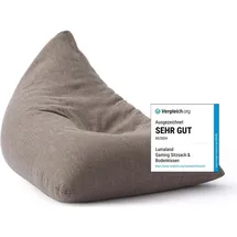 DS PRODUKTE Lumaland Sitzsack Interior-Line Triangle 370l hellgrau - Hellgrau