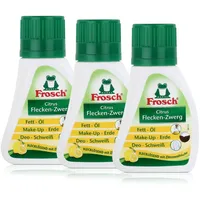 3x Frosch Citrus Fleck-Entferner 75 ml - Flecklösend mit Zitrone