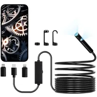 Vevor Dual Lens Borescope Endoskopkamera für Android iOS, mit