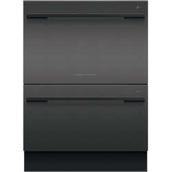 DD60DDFHB9 Doppelspülmaschine mit schwarzer Edelstahlfront