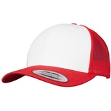 Flexfit Retro Trucker Colored Front Cap red/white/red