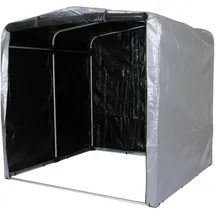 MCW Fahrradgarage MCW-N61 201 x 201 x 201 cm silber