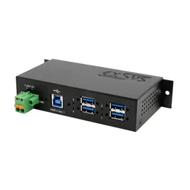 Exsys EX-1185HMVS-2 4-Port Metall USB 3.2 Gen1 mit 15KV ESD Überspannungs-Schutz