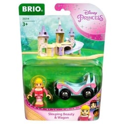 BRIO® Spielzeugeisenbahn-Lokomotive Waggon Disney Princess Aurora 2 Teile 33314