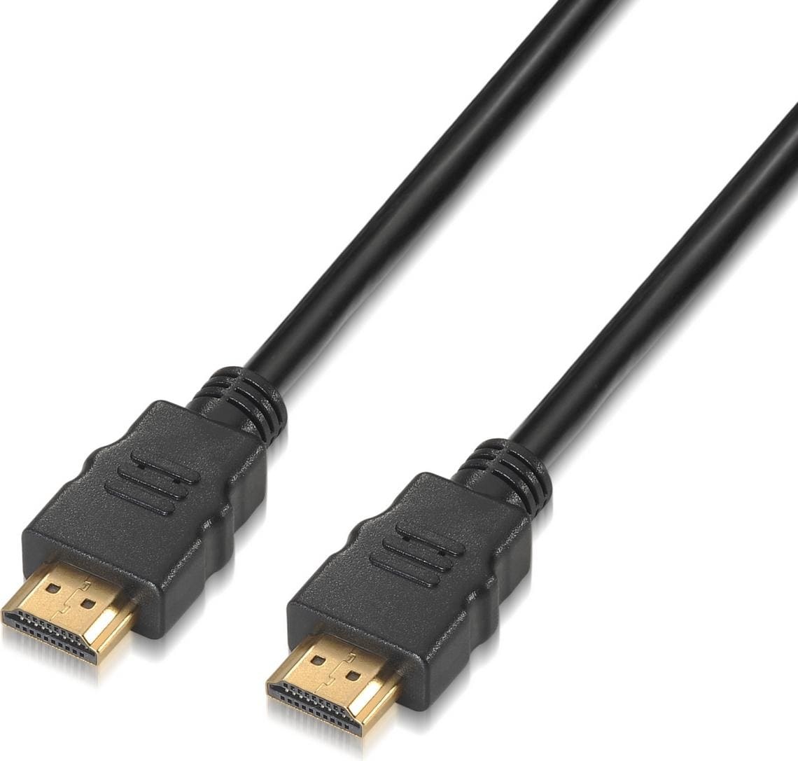Aisens HDMI CABLE 2.0 PREMIUM(A)M TO HDMI(A)M 0.5 M 0.5 M/male-TO-MALE high-SPEED/HIGH/4K/18GBPS/BLACK A... (0.50 m), Video Kabel