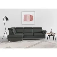 Ecksofa SIT & MORE "Arngast L-Form", grau (anthrazit), B:245cm H:84cm T:194cm, Sofas, Ecksofa, inklusive Kopfteilverstellung und Federkern