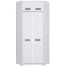 design möbel Gustavo 08 Eckschrank 0 x 0 x 0 cm Weiß
