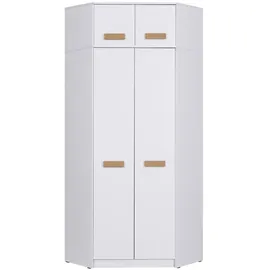 design möbel Gustavo 08 Eckschrank 0 x 0 x 0 cm Weiß
