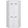 design möbel Gustavo 08 Eckschrank 0 x 0 x 0 cm Weiß
